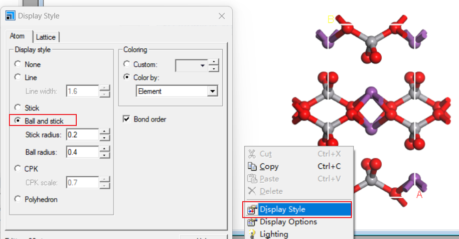 MaterialsStudio晶体建模